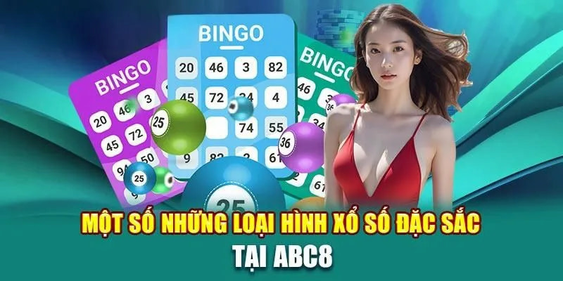 Điểm qua những loại hình xổ số ABC8 đông fan tại đơn vị